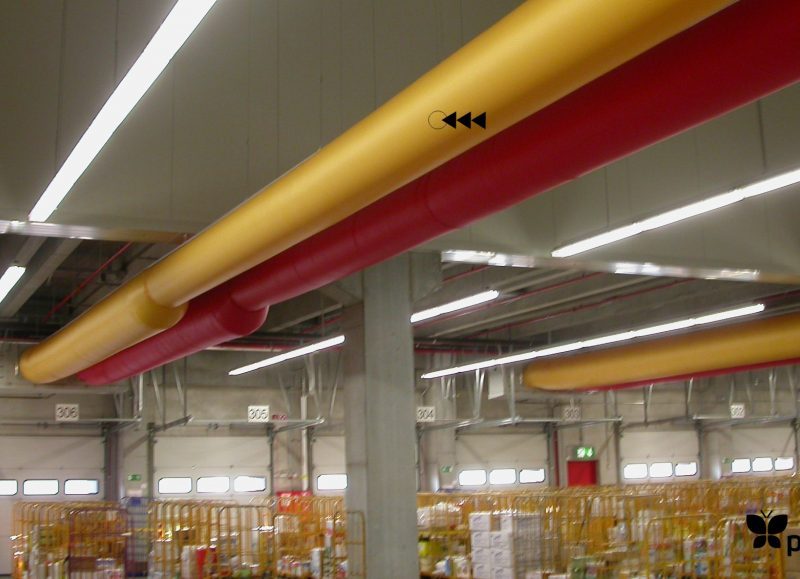 Soğuk Depo Kumaş Havalandırma Kanalı